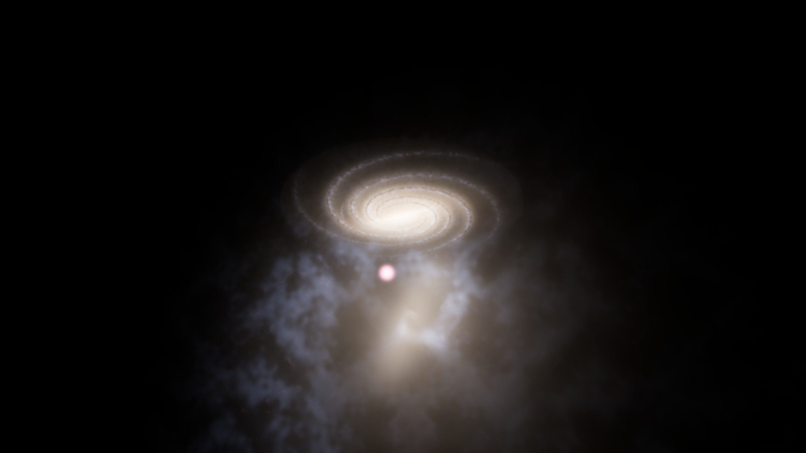 The Milky Way from the Large Magellanic Cloud